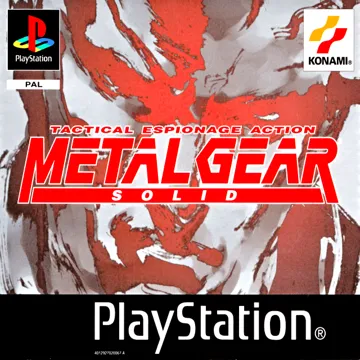 Metal Gear Solid (JP) box cover front